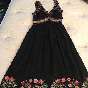 Black sleeveless Papaya party dress
